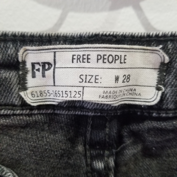 Free people skinny jeans gray size W 28 - Picture 5 of 10